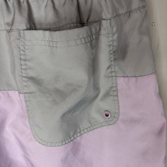 Nike Club Essentials Swim Trunks Shorts Mens XL CJ4486 Loose Fit Colorblock Prep - Picture 8 of 11